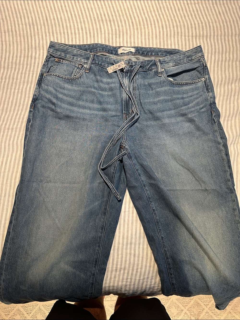 Madewell The Ultimate Light Blue Wide-Leg Jeans